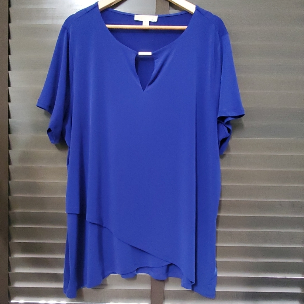 Royal Blue Michael Kors Top 2X